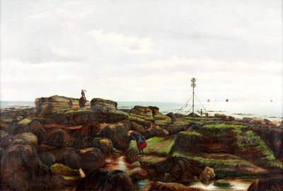 Beacon Rocks, Roker, Sunderland, 1885 by John Smith 2